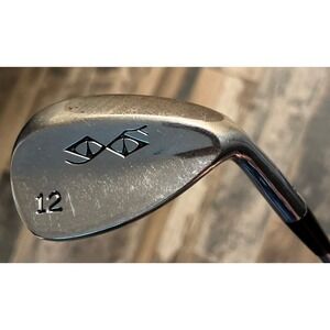 Snake Eyes Chrome Wedge #12 60 Degrees Steel Shaft Golf Pride Grip RH